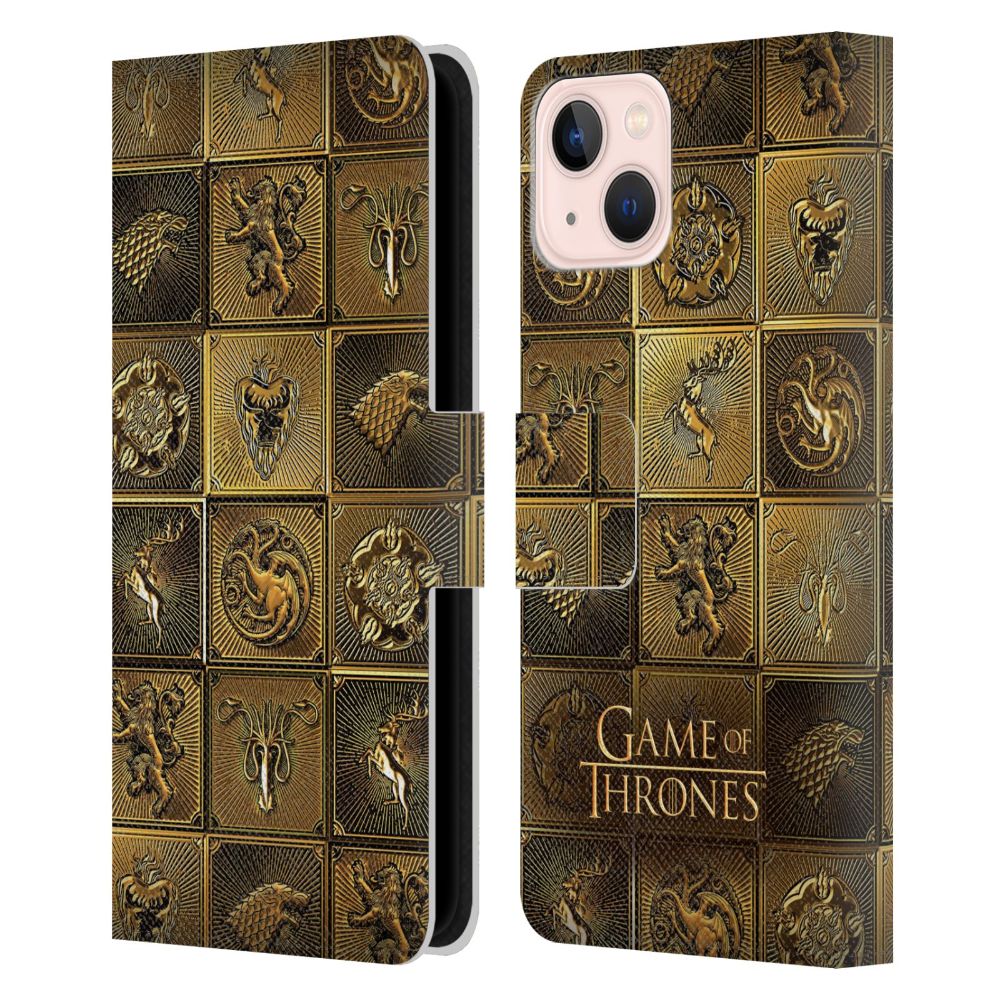 GAME OF THRONES ゲーム・オブ・スローンズ - All Houses レザー手帳型 / Apple iPhoneケース - PGS